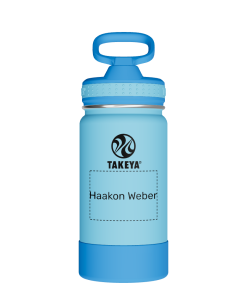 Actives Kids Water Bottle With Straw Lid - customized