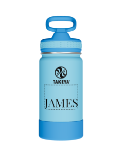 Actives Kids Water Bottle With Straw Lid - customized