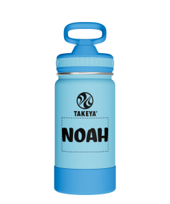 Actives Kids Water Bottle With Straw Lid - customized