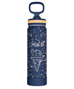Actives Water Bottle With Straw Lid - customized