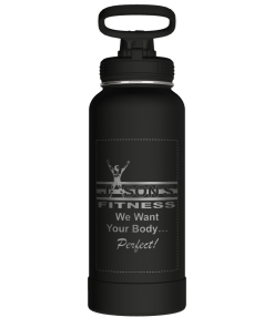 Actives Water Bottle With Spout Lid - customized