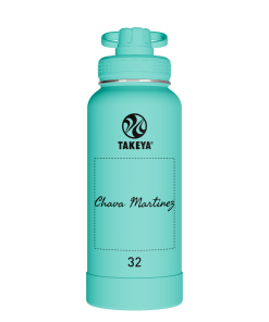 Actives Water Bottle With Spout Lid - customized