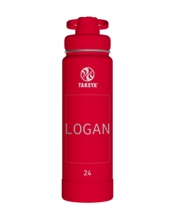 Actives Water Bottle With Spout Lid - customized