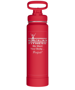 Actives Water Bottle With Spout Lid - customized