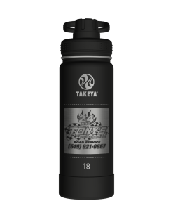 Actives Water Bottle With Spout Lid - customized