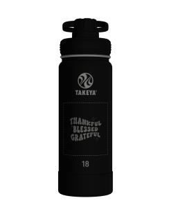 Actives Water Bottle With Spout Lid - customized