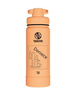 Actives Water Bottle With Spout Lid - customized