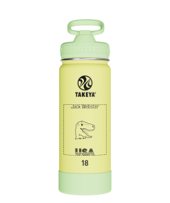Actives Kids Glow In The Dark Water Bottle With Straw Lid - customized