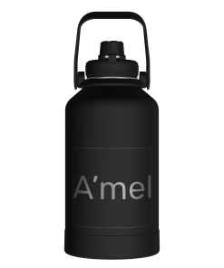 Actives Water Bottle With Spout Lid - customized
