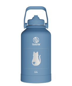 Actives Water Bottle With Straw Lid - customized