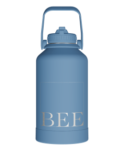 Actives Water Bottle With Straw Lid - customized