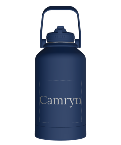 Actives Water Bottle With Straw Lid - customized