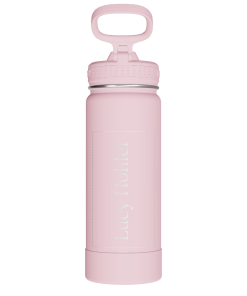 Actives Water Bottle With Straw Lid - customized
