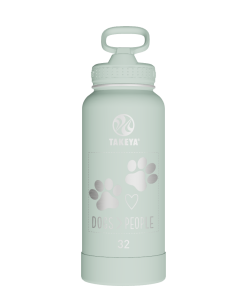 Actives Water Bottle With Straw Lid - customized