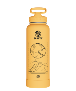 Actives Water Bottle With Straw Lid - customized