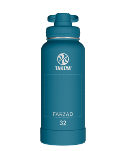 Actives Water Bottle With Spout Lid - customized