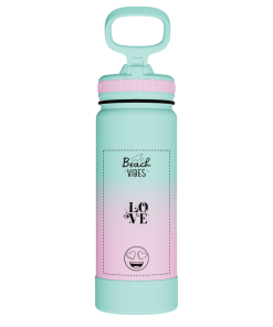 Actives Water Bottle With Straw Lid - customized