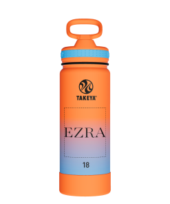 Actives Water Bottle With Straw Lid - customized