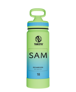 Actives Water Bottle With Straw Lid - customized