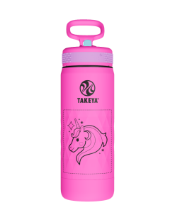 Kids Sport Water Bottle With Straw Lid - customized