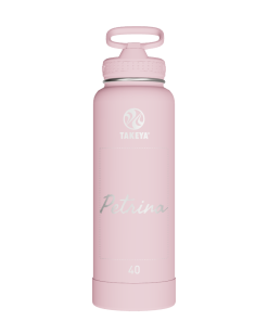 Actives Water Bottle With Straw Lid - customized