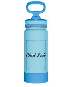 Actives Kids Water Bottle With Straw Lid - customized