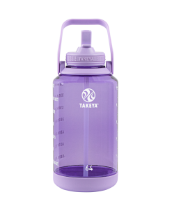 Tritan Motivational Water Bottle With Straw Lid
